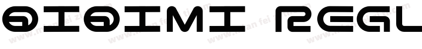 Qiqimi Regular字体转换